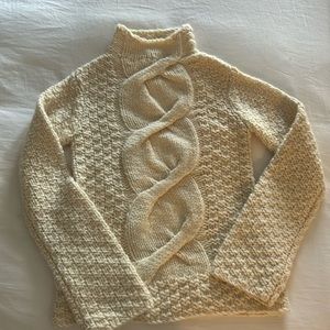 French Connection WOMENS fisherman’s sweater- size M